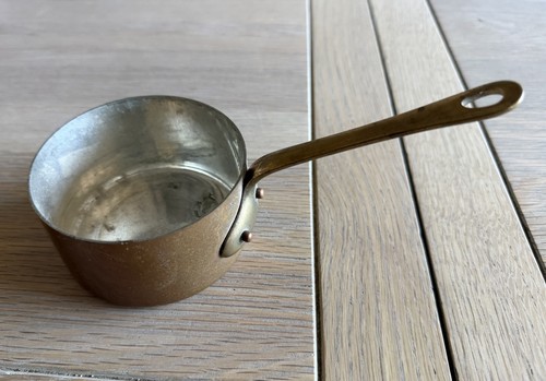 Vintage kupferpfanne mauviel - vintage,