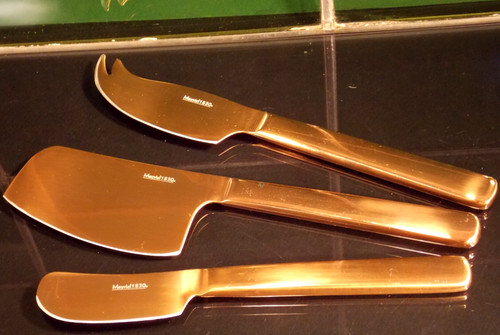 Vintage käse messer set - 3,