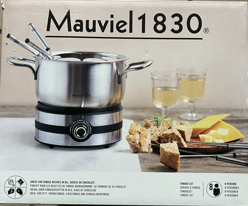 Mauviel 1830 fondue set - mauviel,