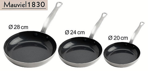 Mauviel 1830 bratpfannen set - mauviel,
